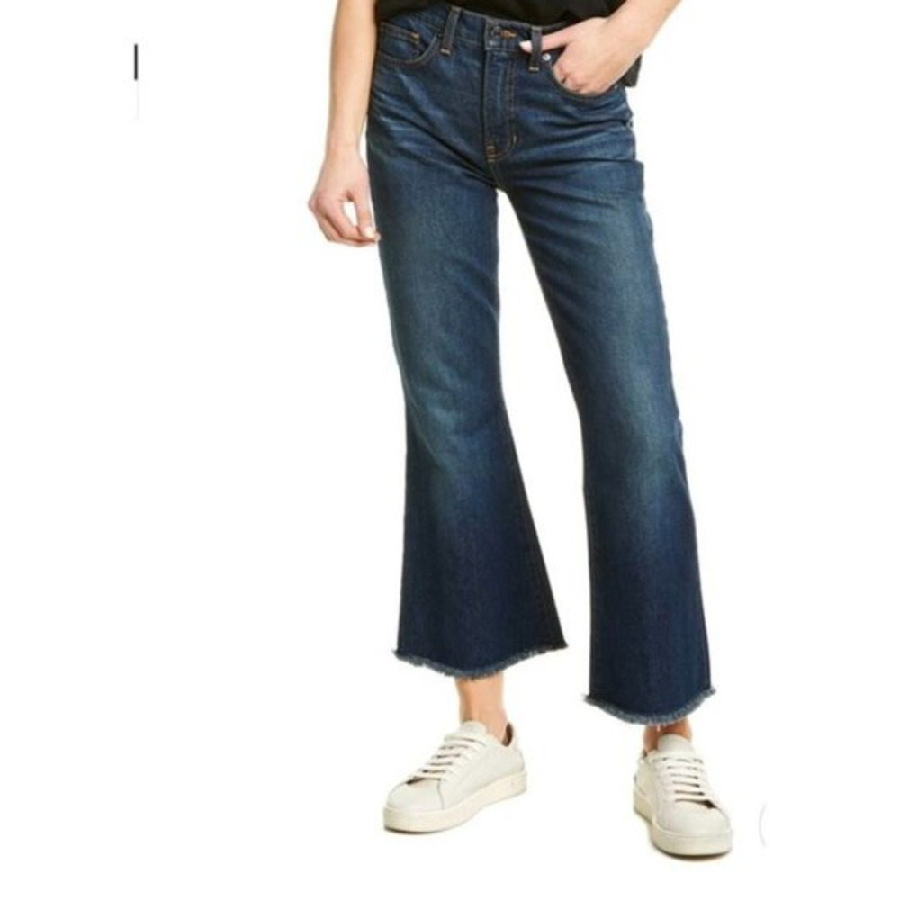 NWT Veronica Beard Sandi High‎ Rise Cropped Flare Jeans Size 24